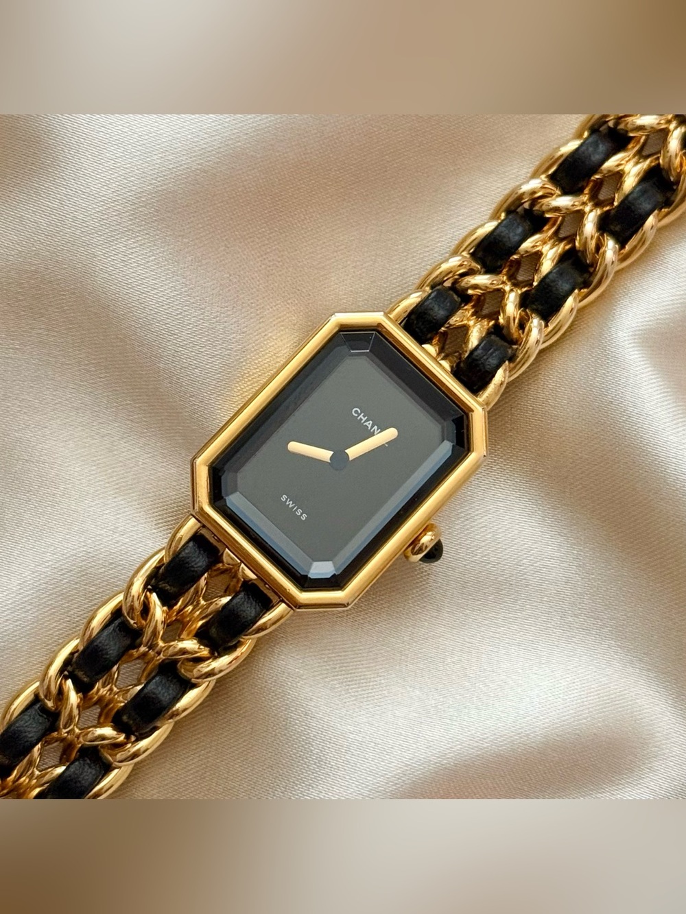 AUTHENTIC VINTAGE CHANEL PREMIERE M WATCH - WITH BOX - Picture 7 of 10